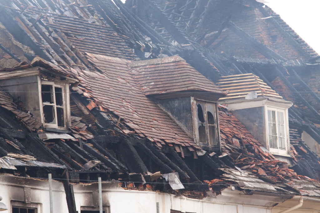 Fire Damage Restoration in Huntington Beach, California (1971)